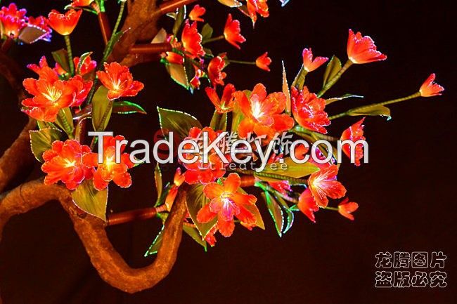 3m Beautiful Fibre optic flower tree light