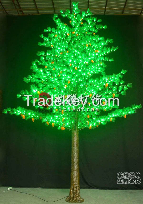 2014 LED cone pine tree light