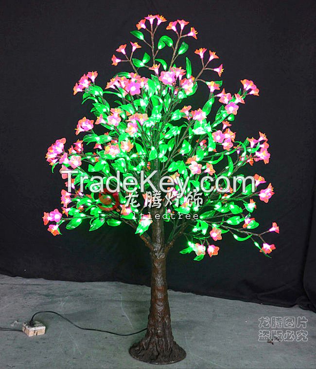 Garden decorative flower tree light