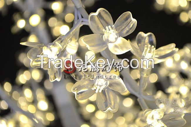 3m Warm white led cherry blossom trees