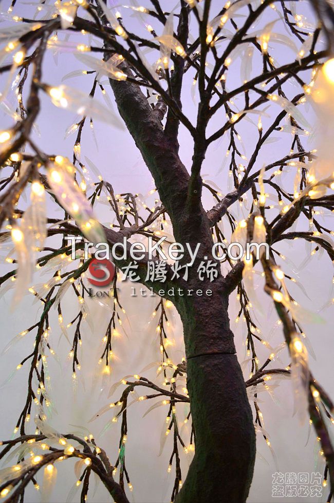 led warm white decorative tree branch lights