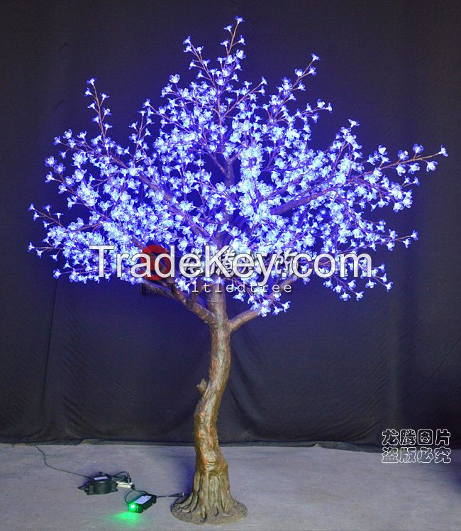 10ft Blue led cherry blossom tree light
