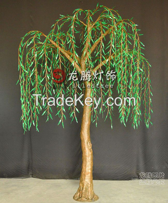 Artifcial LED willow light tree