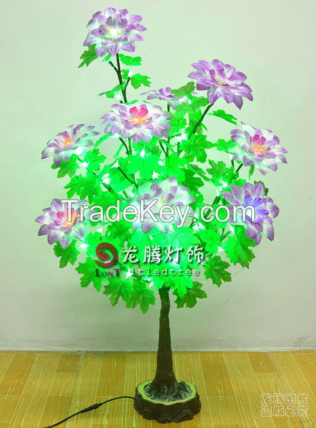Led flowering bonsai wedding decoration