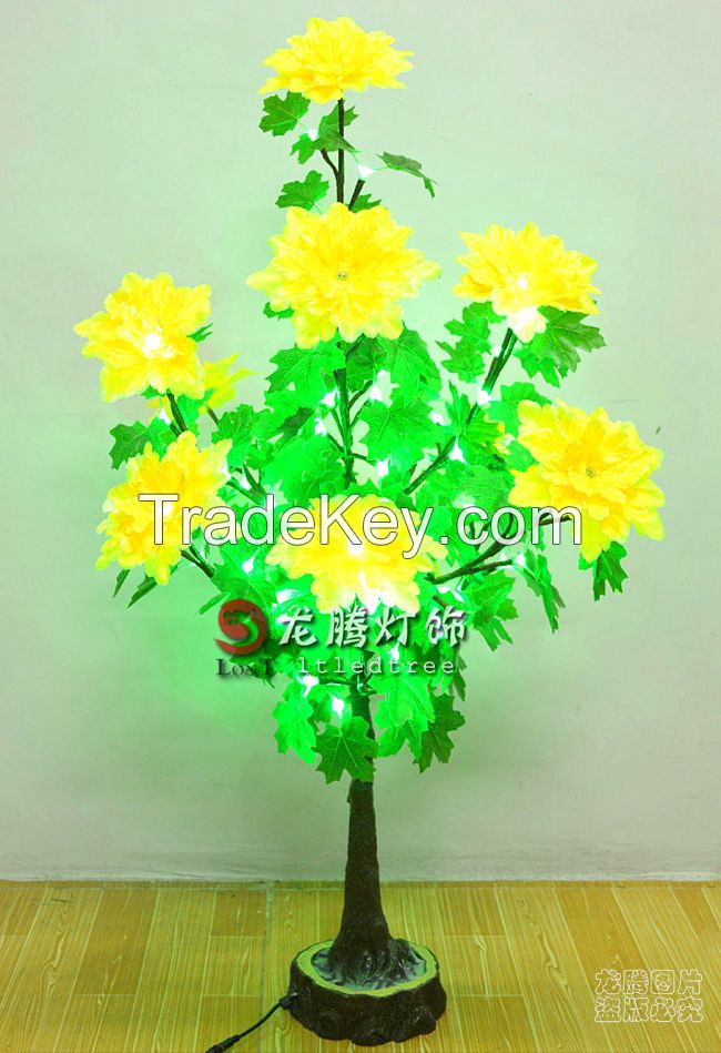 Led flowering bonsai wedding decoration