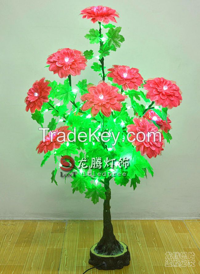 Led flowering bonsai wedding decoration