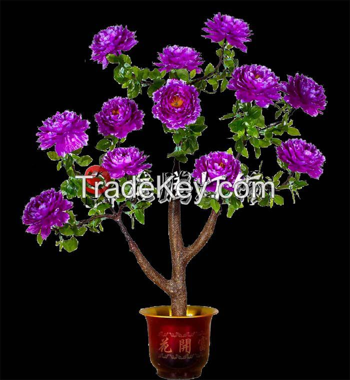 Led flowering tree for wedding and home decoration