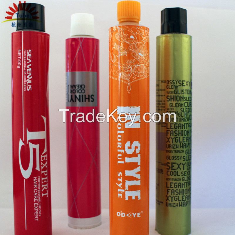 cosmetic product packaging flexible aluminum tubes 