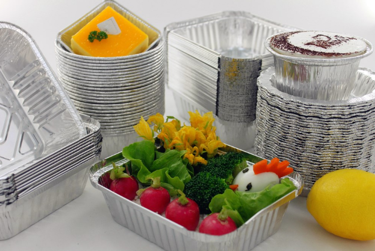 food packaging aluminium foil container