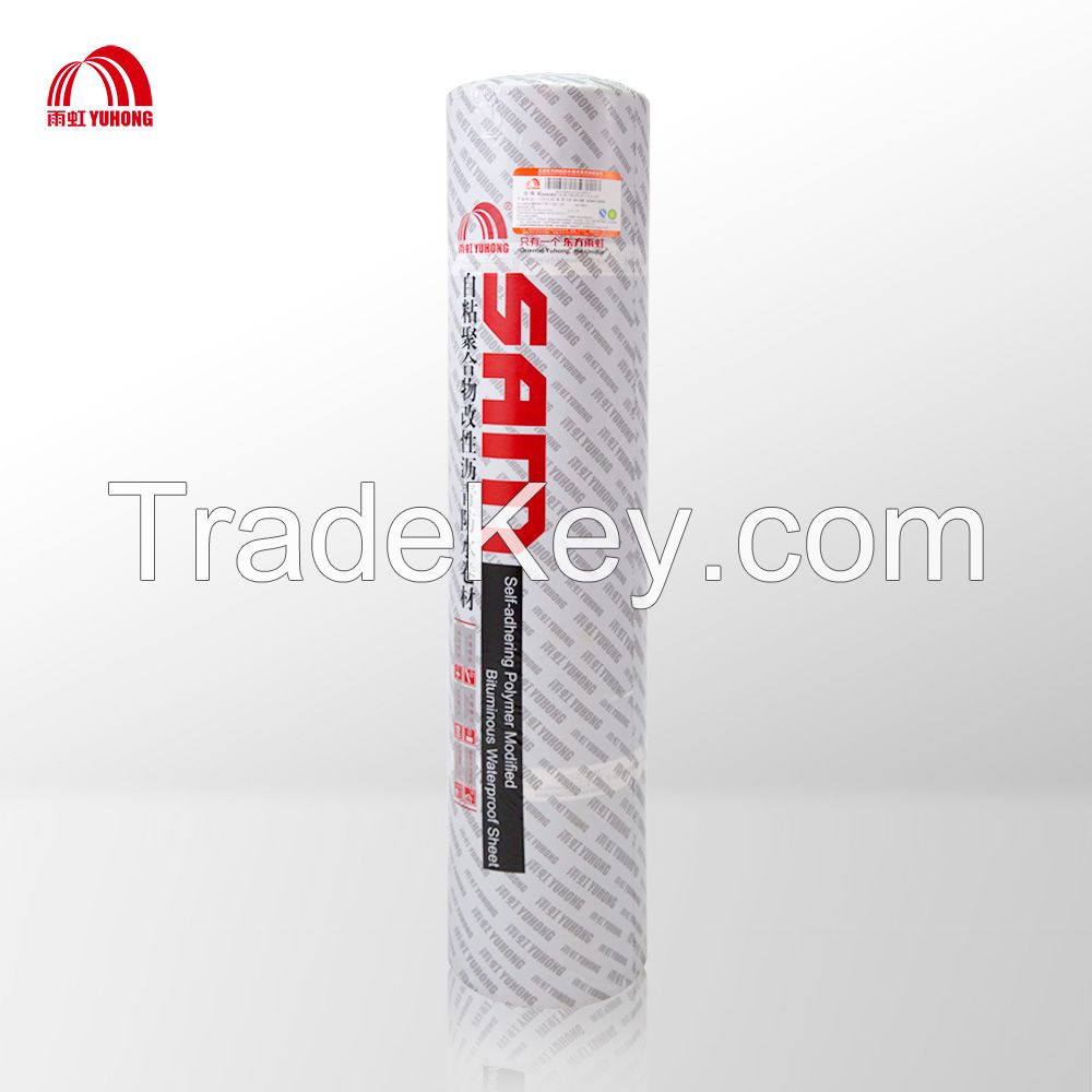 Self Adsesive Rubber Bitumen Waterproof Membrane