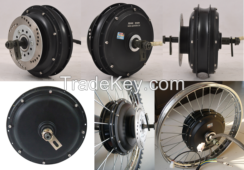 48V 3000W Electric Spoke Hub Motor