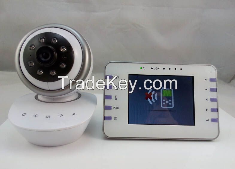 3.5&amp;quot; LCD Screen Digital Wireless Video Baby Monitor