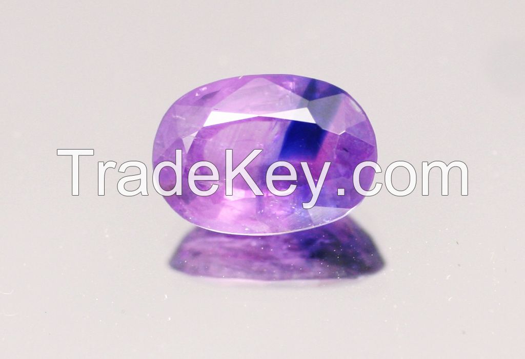 Natural Bi-Color Sapphire