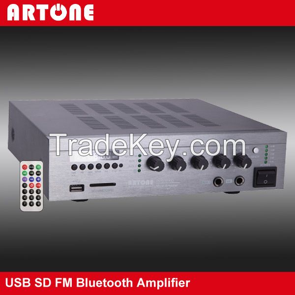 Mini MP3 USB FM Tuner Bluetooth PA Amplifier