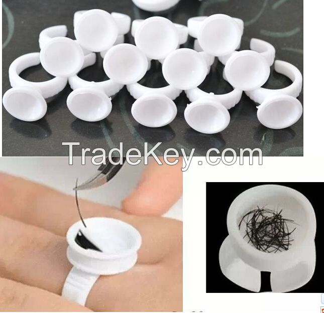 Glue Rings for Eyelash Extension Easy Adhesive Application