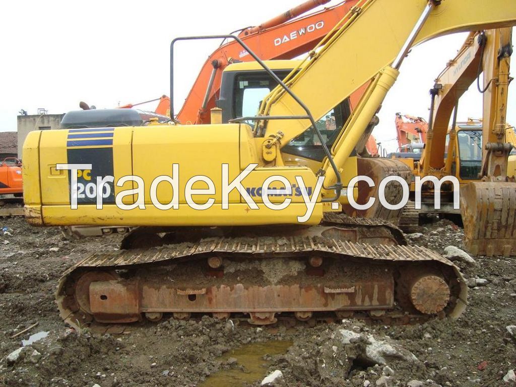 Used Crawler Excavators Komatsu PC200-7