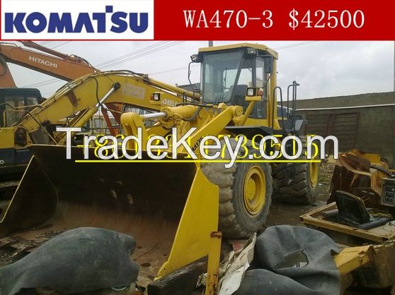 Used Wheeled Loader Komatsu WA470-3