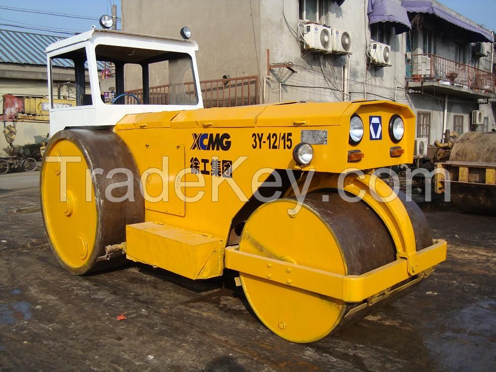 Used Road Roller XCMG 3Y-12/15