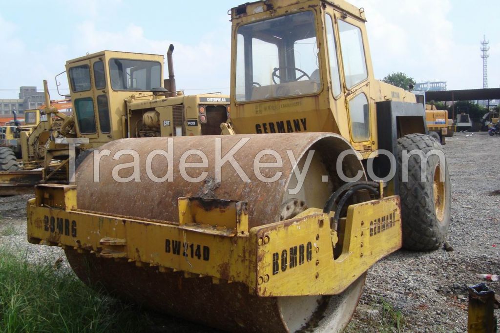 Used Road Roller Bomag BW214D