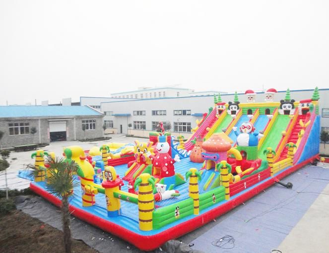 high quality PVC material inflatable castle bouncer