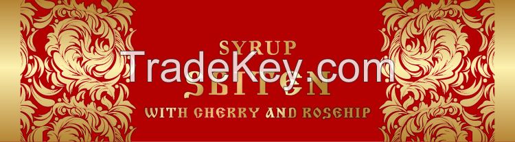 SYRUP SBITEN WITH CHERRY AND ROSEHIP