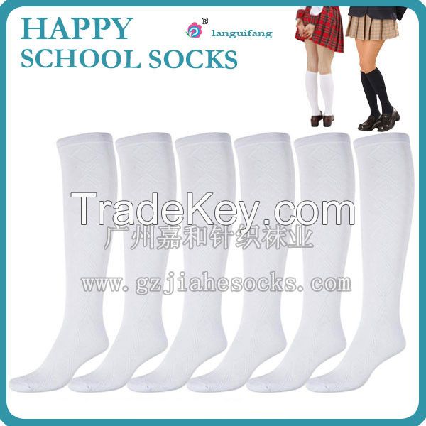 Guangdong Socks Manufacturer Custom  School Students socks