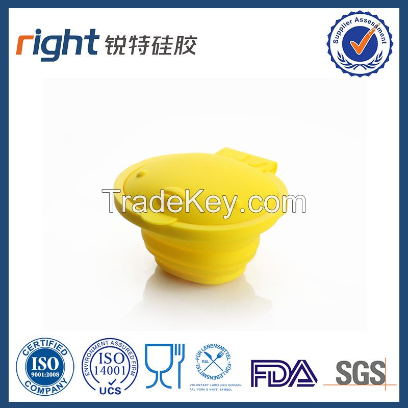 travel folding bowl/Dongguan Right silicone