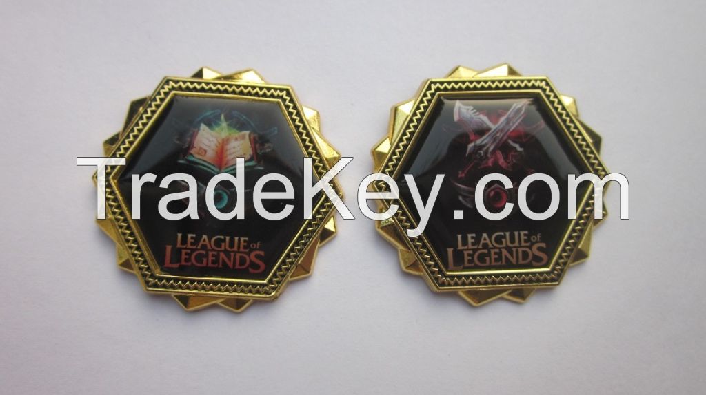 Metal badges and medals, lanyards, pvc products, embroidery patch, flags