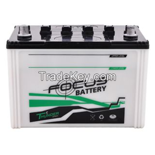 Dry charged car battery