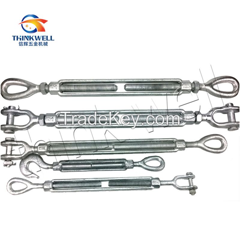 Drop Forged Carbon Steel Us Type Turnbuckle