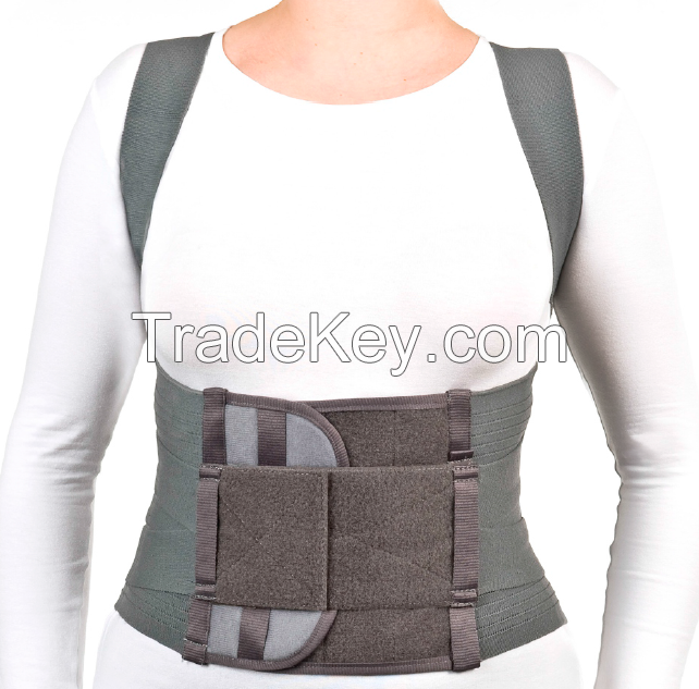 HIGH LUBOSACRAL BRACE  MK02 WITH ADDITIONAL FASTENING