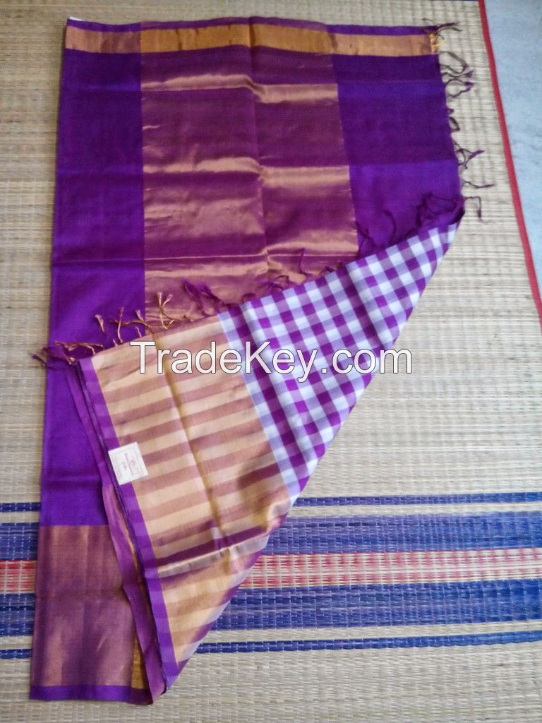 Handloom silk sarees