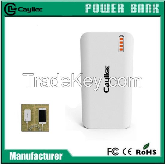 portable power packs charger 4000mAh output DC5V 1A MAX