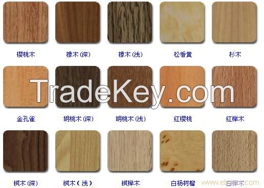 wooden grain aluminum c-shaped panel for hall.wooden house,wood decorative paneling
