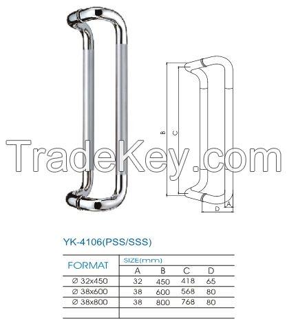 Stainless Steel Glass Door Handle