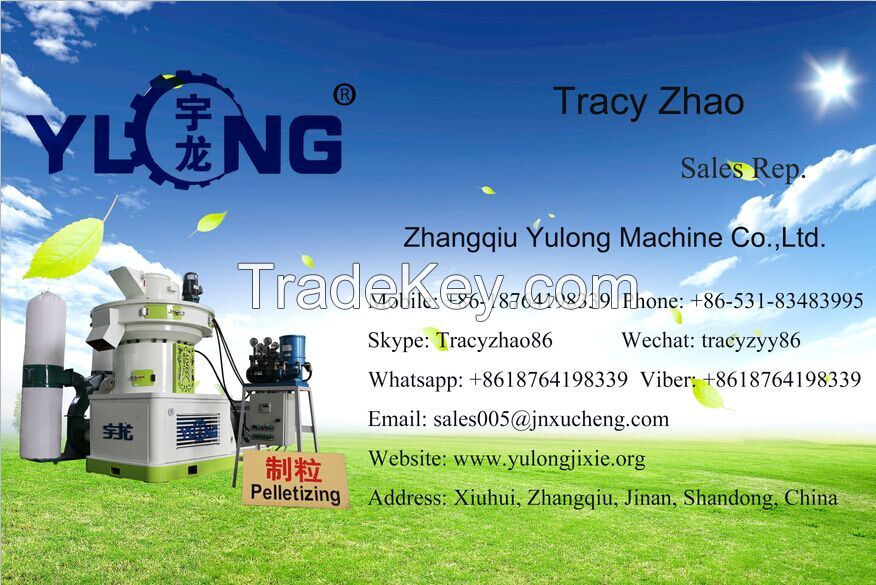 High Efficient Wood Pellet Press Machine CE Approved