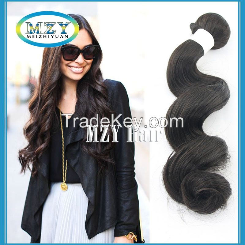 MZY Grade 7A Peruvian  Loose Wave Virgin Hair extension
