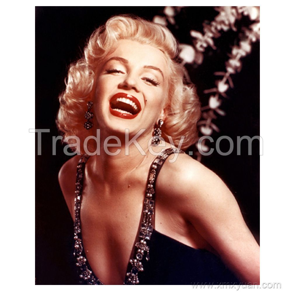 Canvas Print picture, Gallery Wrap Frame, Marilyn Monroe Sexy Pop star, Poster Prints, Ready to Hang onto Wall