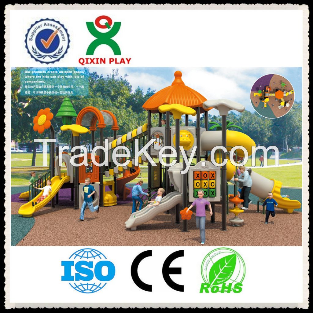 China manufacturer used large outdoor playground for sale (QX-001A)