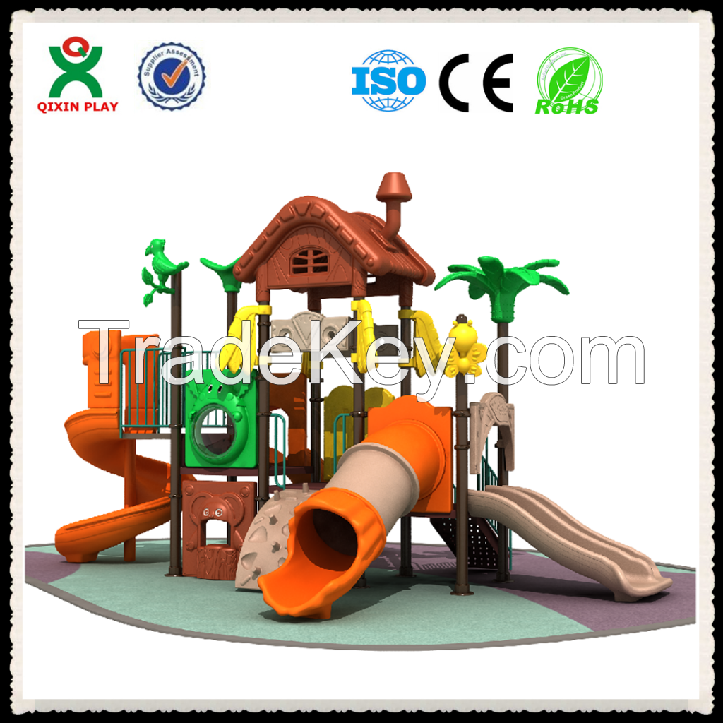 Children or kids outdoor playground equipment made in china for sale (QX-018B)