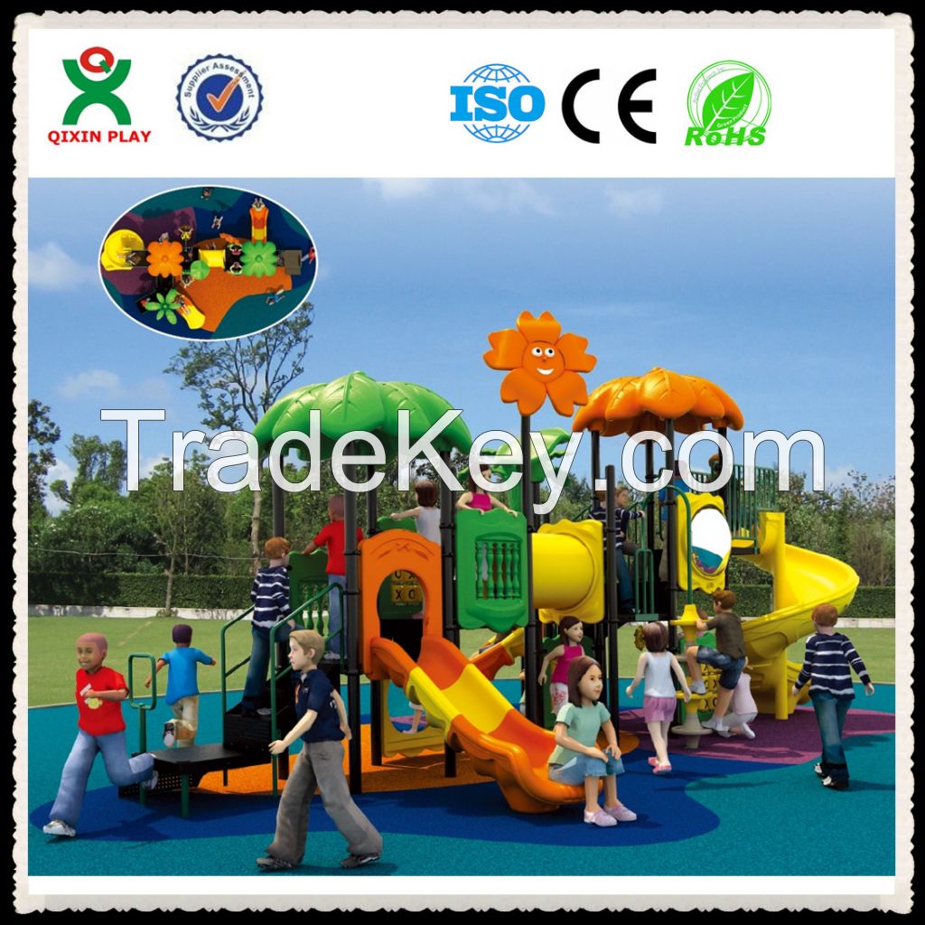 Amusement park playground type used children outdoor playground equipment sale (QX-003A)