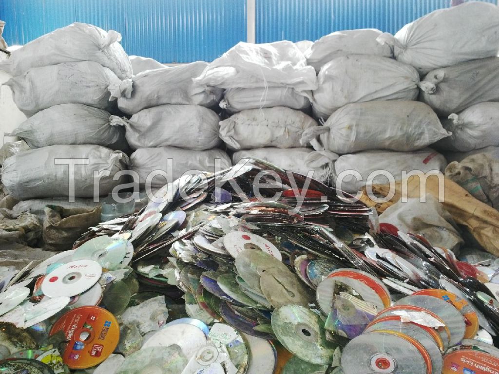 PC CDs and DVDs Metalised Scrap