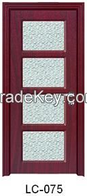 PVC Interior Door With Glasses