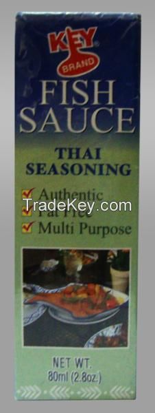 Key Brand - Fish Sauce- Fish Sauce Thai Seasoning Net Wet 800 Ml