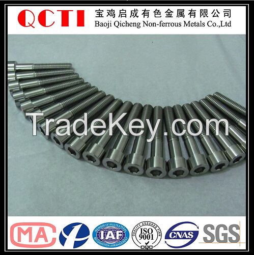DIN standard titanium screw