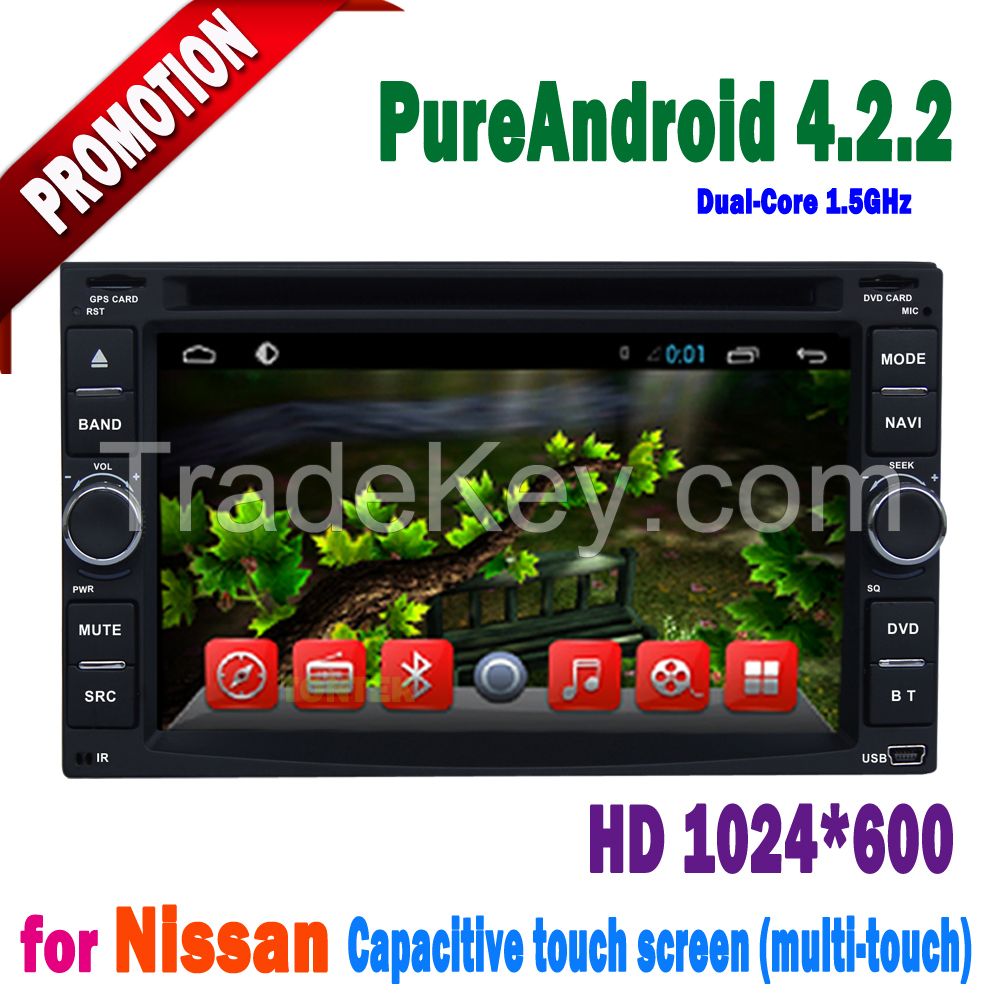 CAR DVD FOR NISSAN SERIES WITH ANDROID 4.4.2 OS
