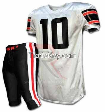 Professional Custom Sublimation Printing american football uniform