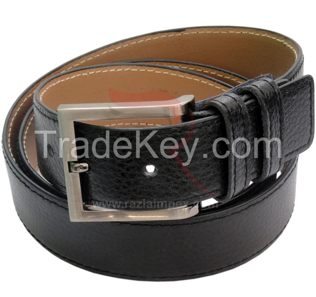 Customized Men's Cow Hide Genuine Leather Belt