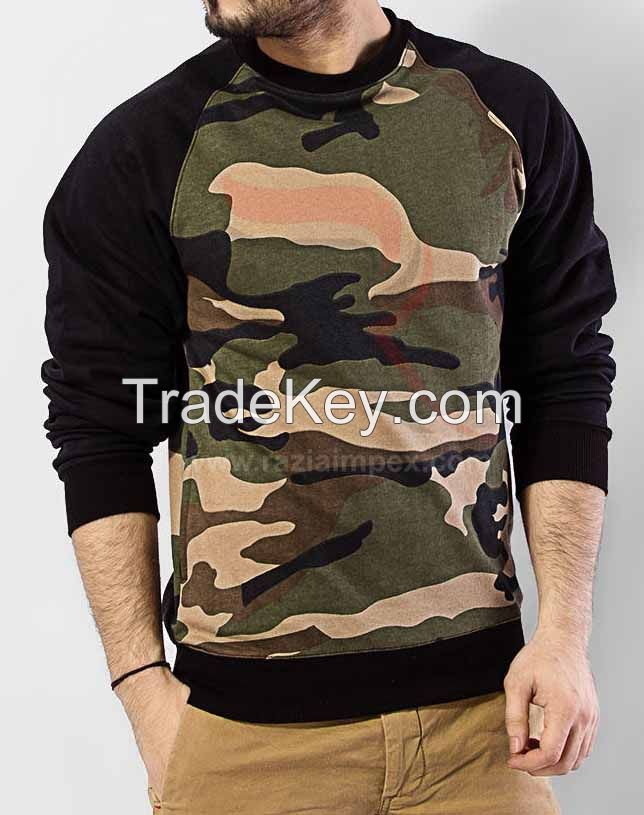 High quality 100% cotton plain mens sweatshirt
