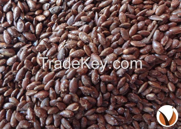 Roasted flax seeds